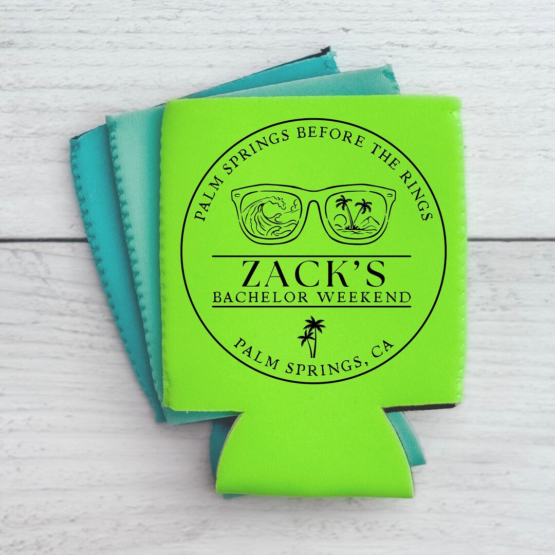 Bachelor Party Can Cooler, Bachelor Party, Beach Bachelor Party