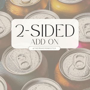 Can Cooler - 2-sided (Add On)