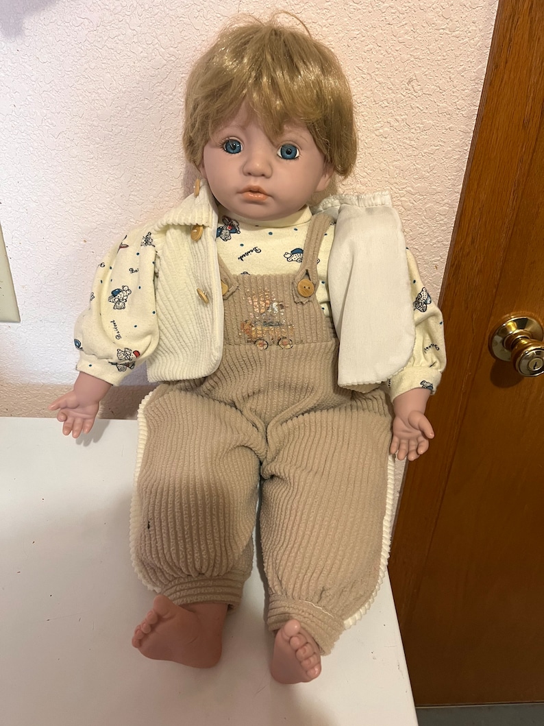 Duck House Heirloom Bobby Porcelain Doll Etsy