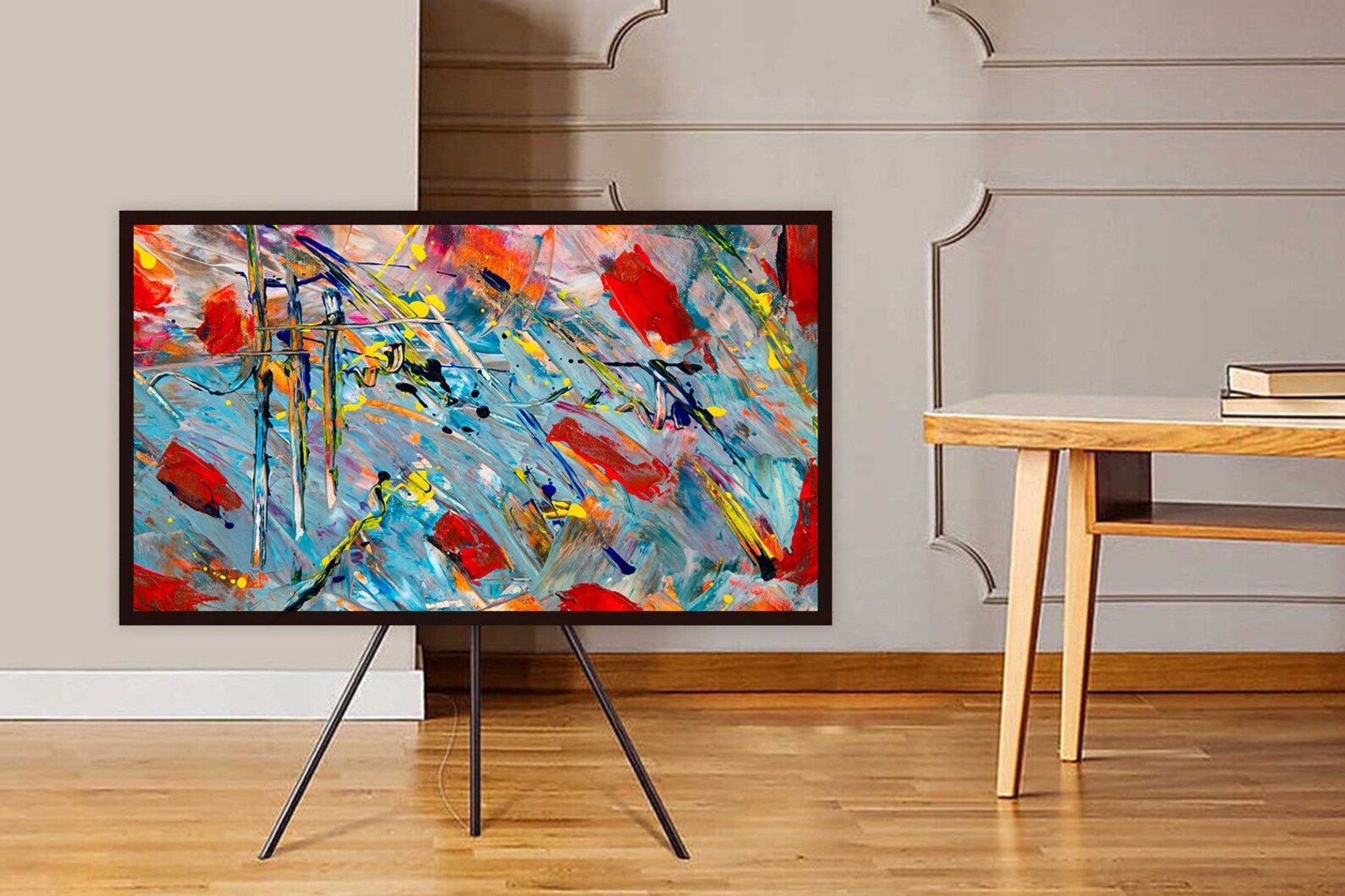 Samsung Art TV Samsung Frame TV Art Abstract Frame TV Art Etsy
