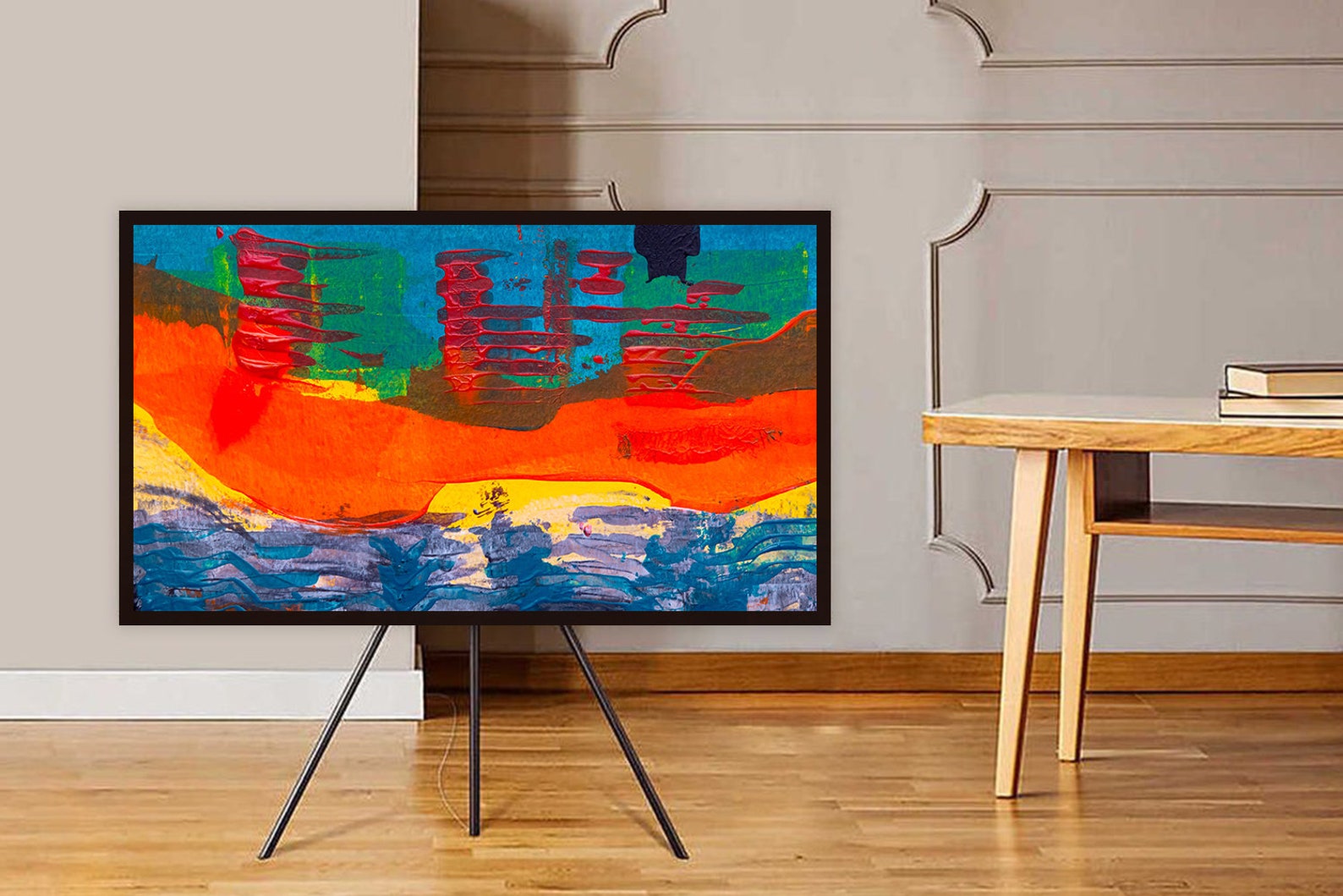 Samsung Art TV Samsung Frame TV Art Abstract Frame TV Art Etsy