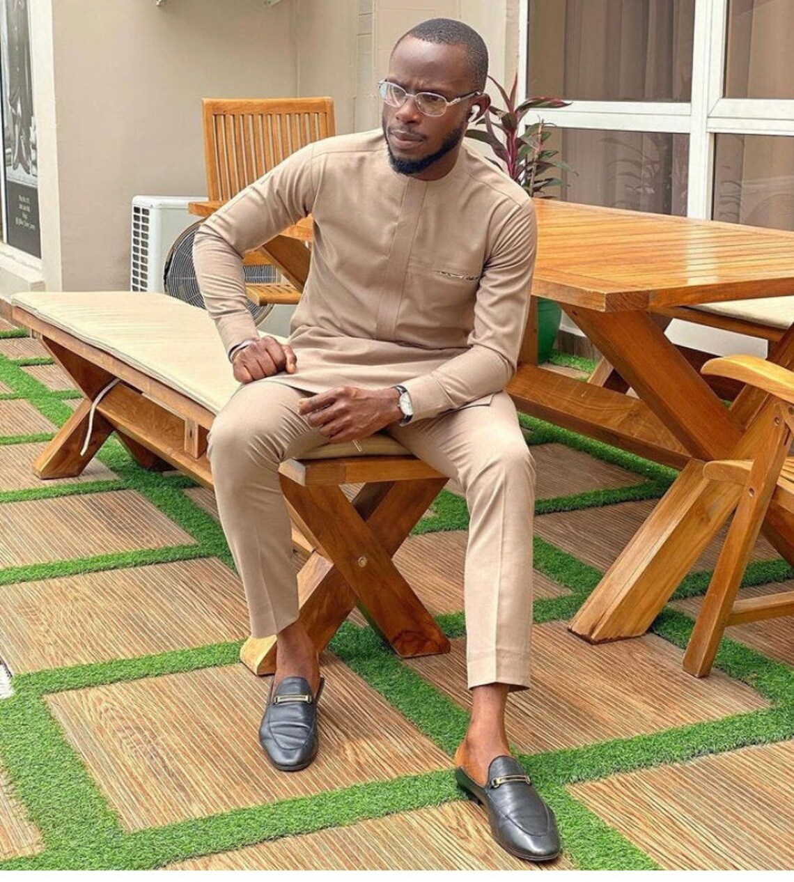 Traje Mexicano Conjunto De Piezas Africano Metalizado