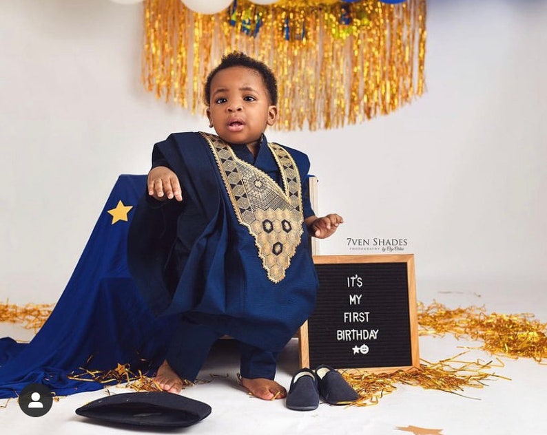 Dashiki African Agbada dress for kids Clothing African African traditional Suit African kids Clothing