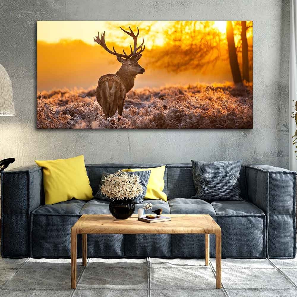 Buy Large Deer Painting Online In India Etsy India