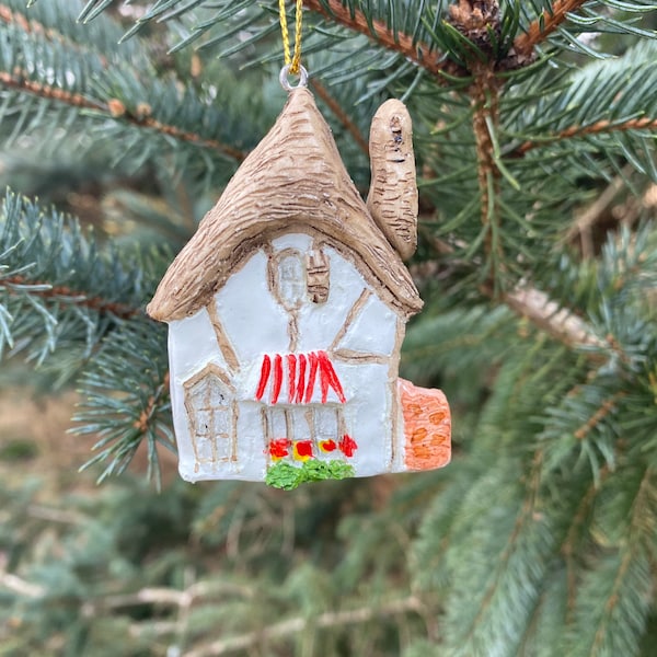 Cottage Ornaments - Etsy