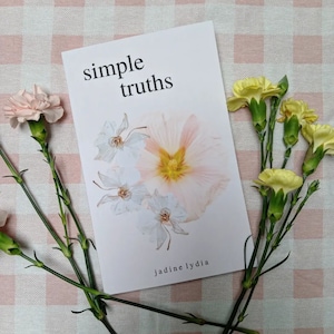 Collection de poésie moderne « Simple Truths » - Versets profonds pour l'âme, lecture émotionnelle et réfléchie, cadeau attentionné pour les poètes
