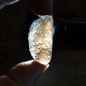 Saffordite / Arizona Tektite / Cintamani - Rare Translucent 10.6 gm Stone