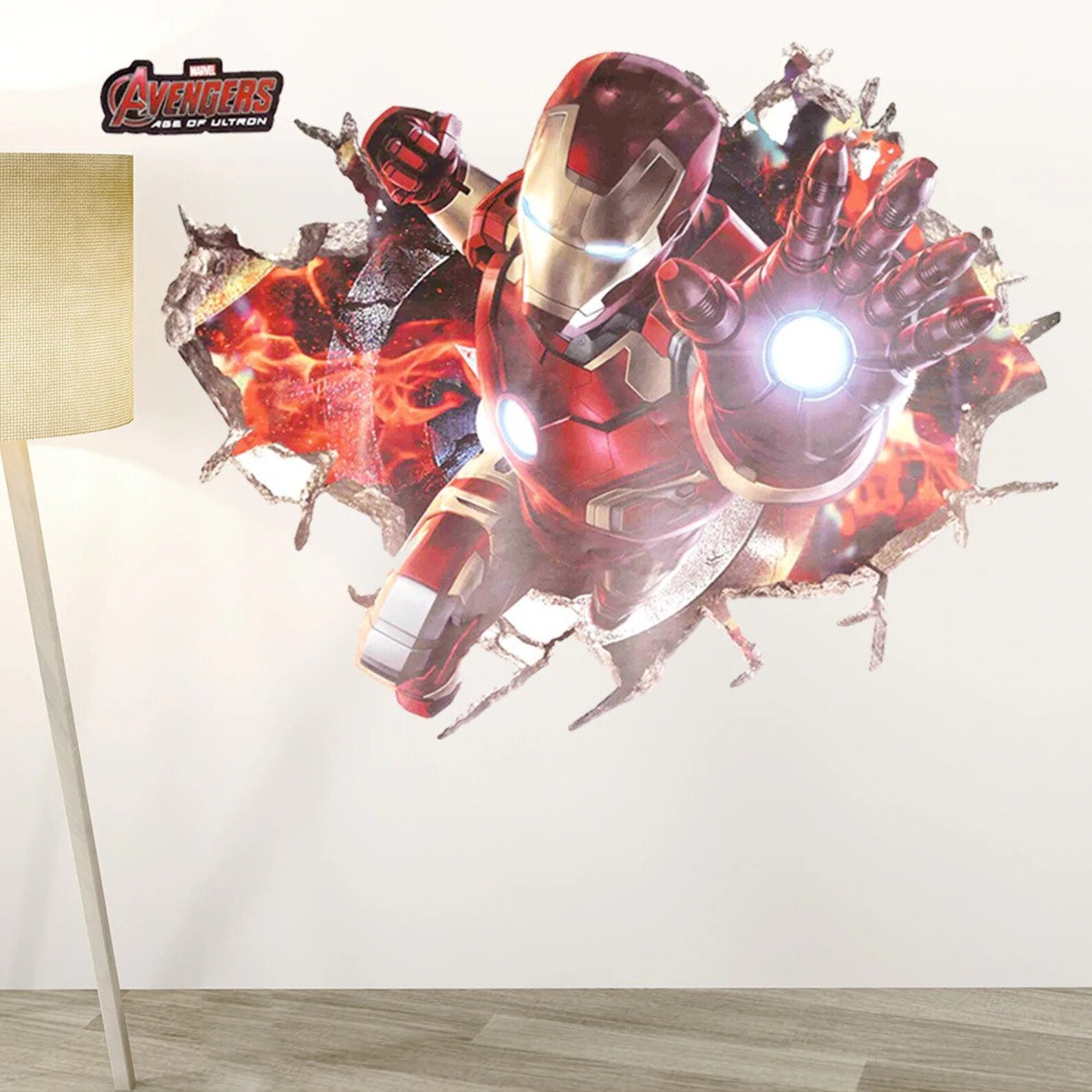Wall Decal Marvel Avengers Iron Man Etsy