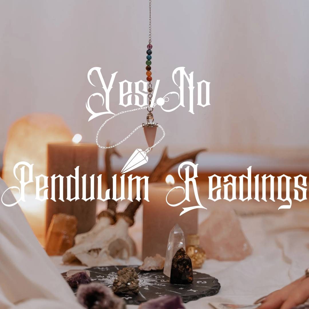 Yes/no/maybe Pendulum Readings Etsy
