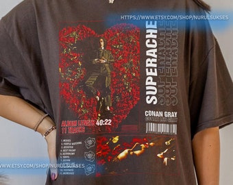 Conan Gray - Superache Promo Poster Unisex Heavy Cotton Tee CS02