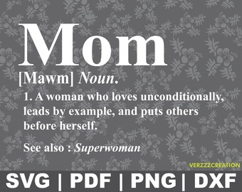 Download Mom Cut File Mom Svg Png Eps Svg File Mom Quote Svg Mom Definition Svg Superwoman Svg Silhouette Cameo Svg File For Cricut Clip Art Art Collectibles Truongsinhhoc Com Vn
