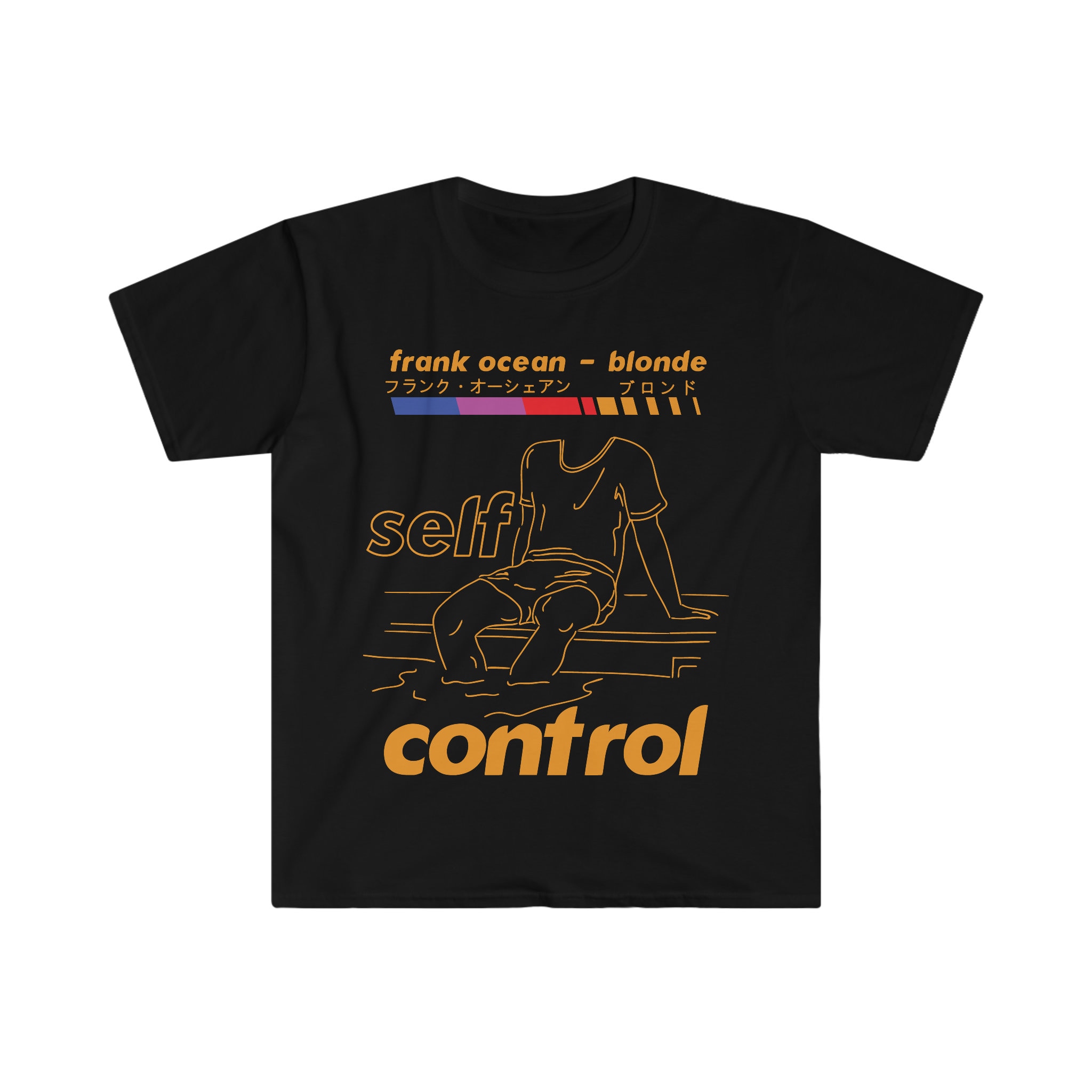 Discover Frank Ocean Self Control T Shirt Short Sleeve Shirt | blond album