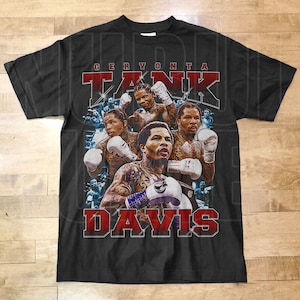 Vintage Style Gervonta David T-Shirt, Tank-Shirt, Boxer-Hemd, Gervonte Tank Boxer-Hemd, GD12