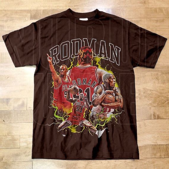 Dennis Rodman Shirt, Basketball Shirt, Classic 90s Graphic Tee