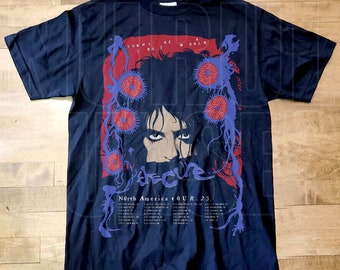 Chemise de la tournée The Cure, T-shirt de la tournée américaine The Cure Show Of A Lost World 2023, Chemise de concert de la tournée 2023 Tc43