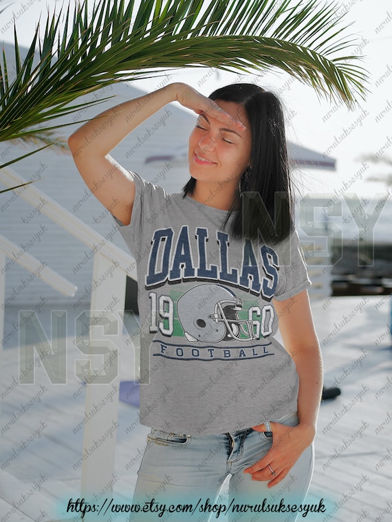 Dallas Football T Shirt, Vintage Style Dallas Football T