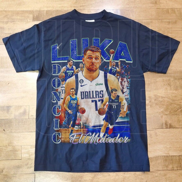 Luka Doncic Shirt, Merchandise Vintage Bootleg Professional Player Tshirt Classic Retro 90s Graphic Tee