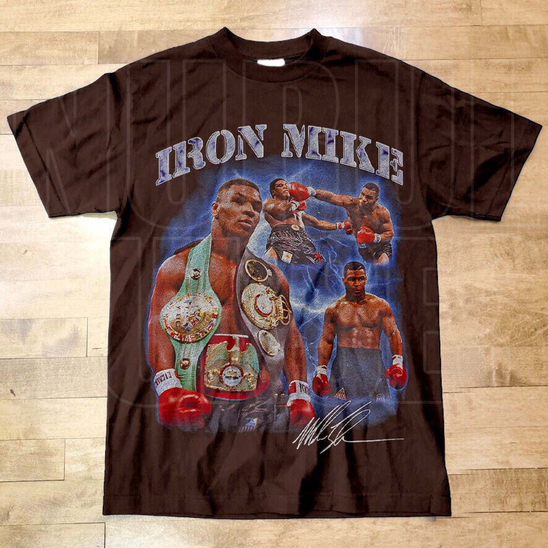 Vintage Style Mike Tyson, Bootleg T-shirt, Sport Boxing Rap