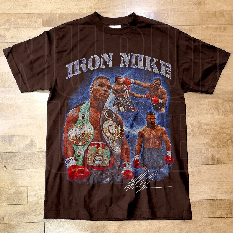Mike Tyson T-Shirt Boxing Legend Retro Tee, UFC, MMA, S to 3XL, soft  cotton, new