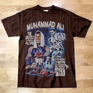 Vintage Style Muhammed Ali Vintage 90er Jahre Raptees, Hip Hop RnB Shirt, Grafik T-Shirt
