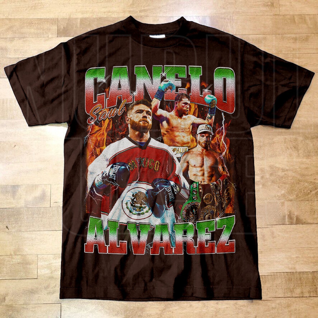 Vintage Style Canelo Alvarez T Shirt, Boxing Shirt, Classic 90s Graphic 