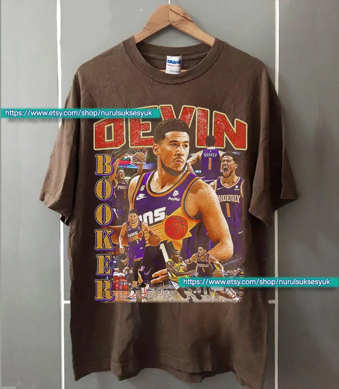 devin booker nike t shirt