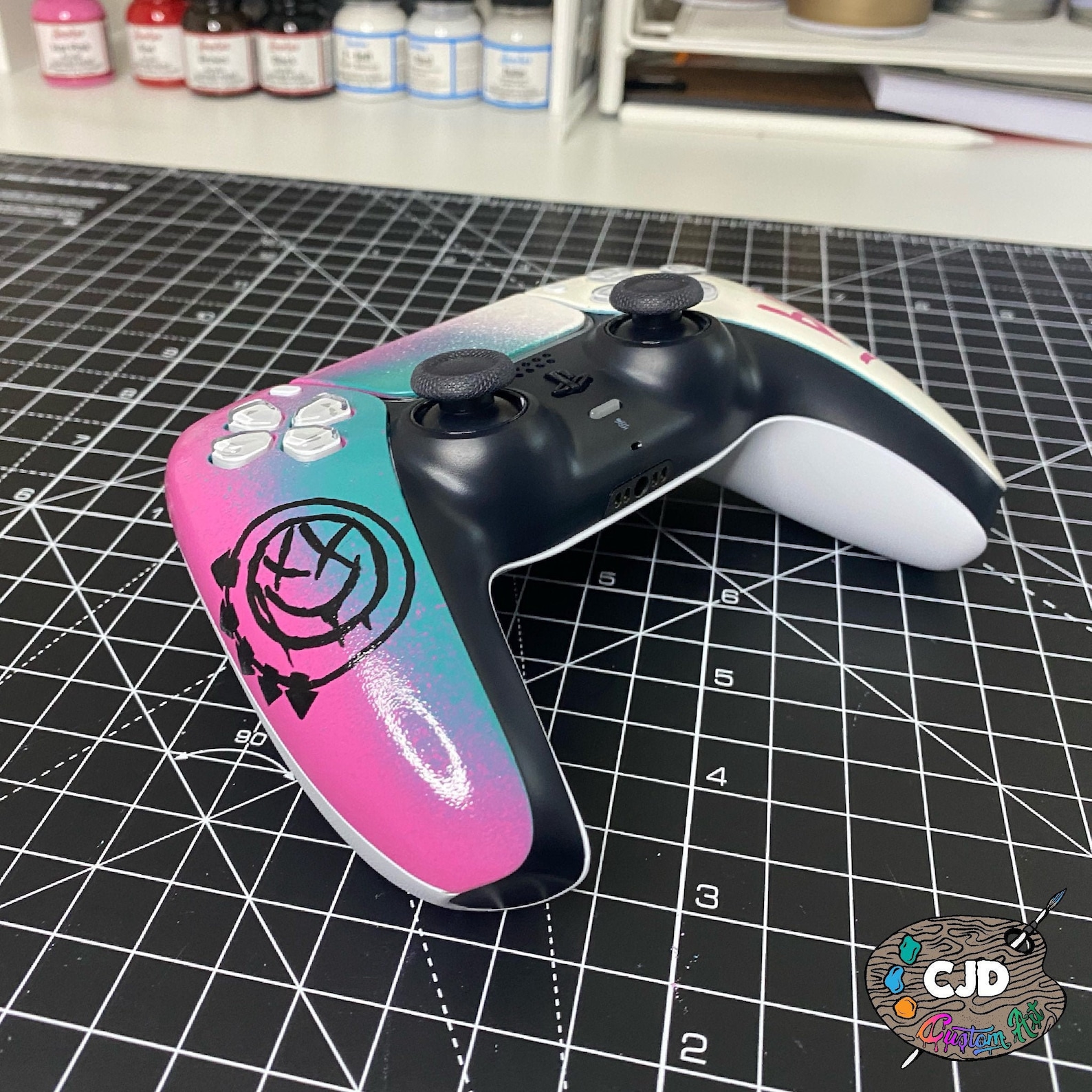 Custom hand painted Blink 182 PS5 controller Etsy