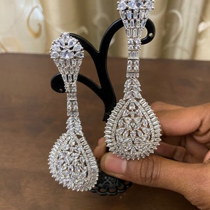 Jhumka earrings| ad jhumkas |Gold finish jumukas|AD/cz earrings| jhumka earrings gold | jhumki earrings|1gm gold earrings|silverjhumki