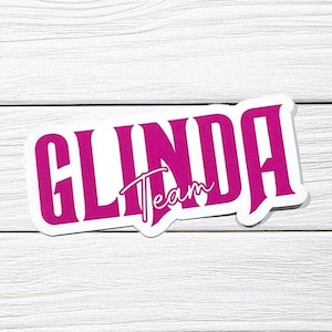 Glinda Vinyl Sticker - Waterproof, Wicked Inspired Stickers for Laptops, Water Bottles + More, Wicked Soundtrack, Glinda the Good Witch