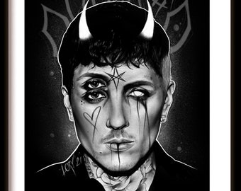 Oliver Sykes (Bring Me The Horizon) Print