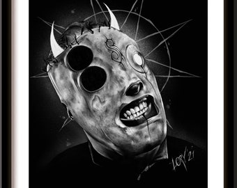 Corey Taylor (Slipknot) Print