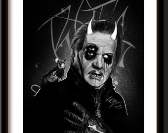 Cardinal Copia (Ghost) Print