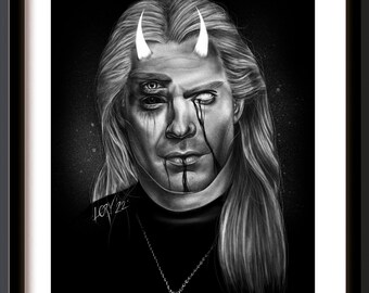 Geralt of Rivia (The Witcher) Print