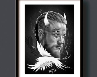 Ragnar Lothbrok (Vikings) Print