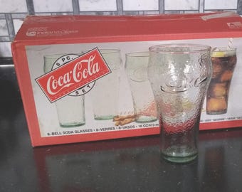 Coca-Cola Bell Style Drinking Glasses