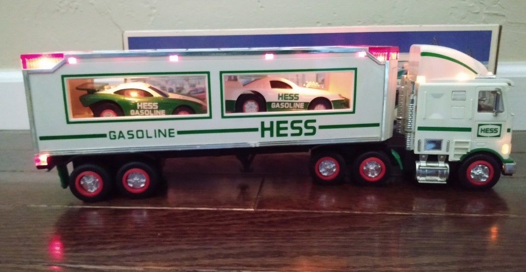 Amerada Hess Promotional Toy Trucks Etsy