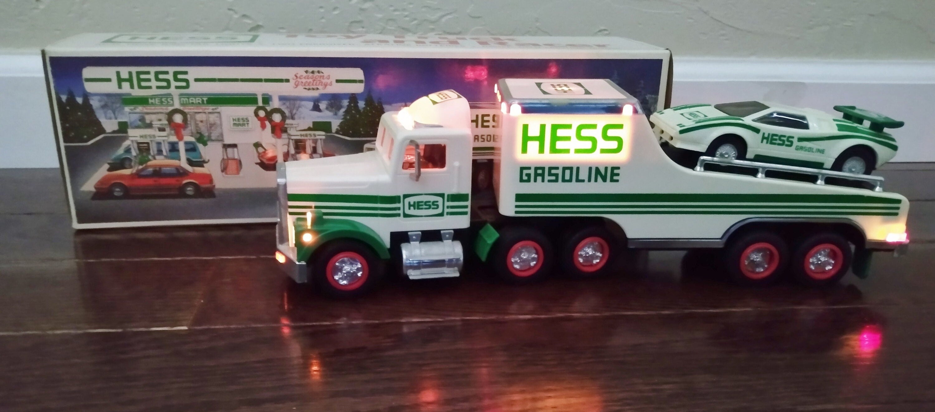 Amerada Hess Promotional Toy Trucks Etsy