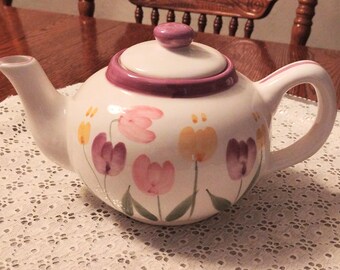 Asia Master Group Hand-Painted Stoneware Teapot