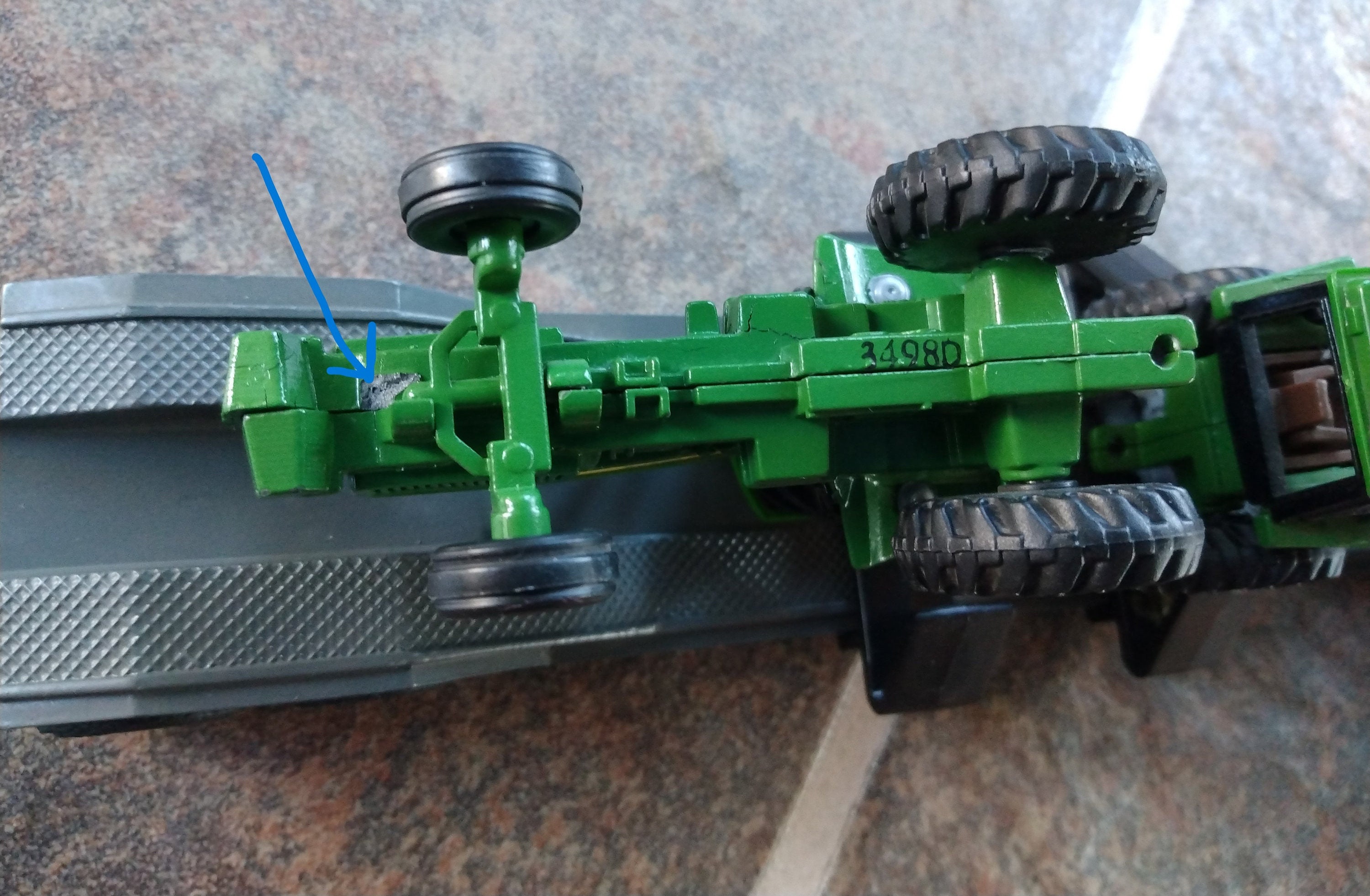 【希少】ERTL PAYSTAR 5000 DUMP TRUCK ダンプトラック ERTL International Paystar 5000 Dump Truck 1970s 1/25 Model