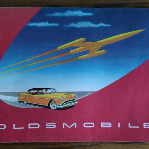 Oldsmobile Owner Manual - Dealer Sales Brochure - Oldsmobile 98 Super 88 Sales Folder