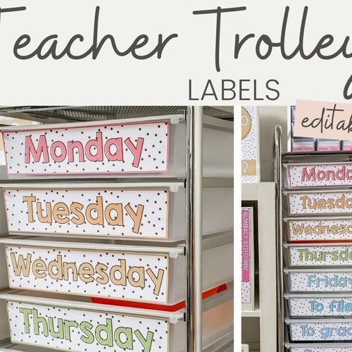 Meet the Teacher SPOTTY BRIGHTS Editable - Etsy