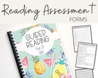 Guided Reading Folder - Reading Assessment Forms and Checklists