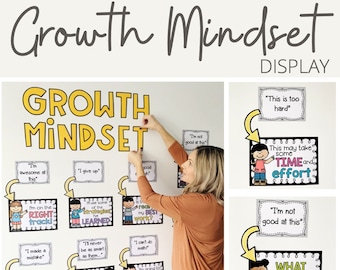 Growth Mindset Posters and Display
