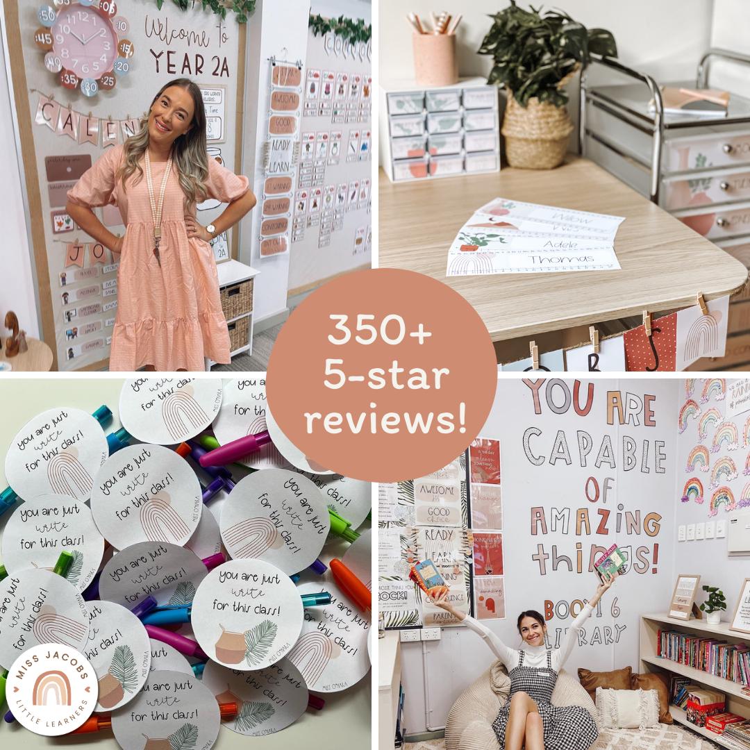 BOHO VIBES Classroom Decor Bundle | Desert Neutral Classroom Decor ...
