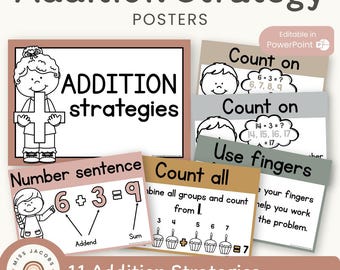 NEUTRAL Addition Strategy Posters | Boho Neutral Colour Palette | Neutral Decor