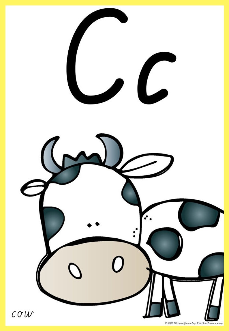 TROPICAL Alphabet Posters | Tropical Classroom Decor - Etsy
