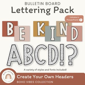 May include: A printable classroom banner design template with the words 'GROWTH MINDSET', 'READING CORNER', and 'science' in various colors and fonts. The text is displayed on a white background with instructions to customize and create different looks using various fonts and the color palette provided. The text 'COLOUR PATTERNS' and 'ONE COLOUR' are also included with arrows pointing to the different banner examples.