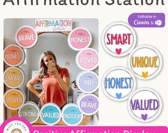 Affirmation Station | SPOTTY BRIGHTS | EDITABLE