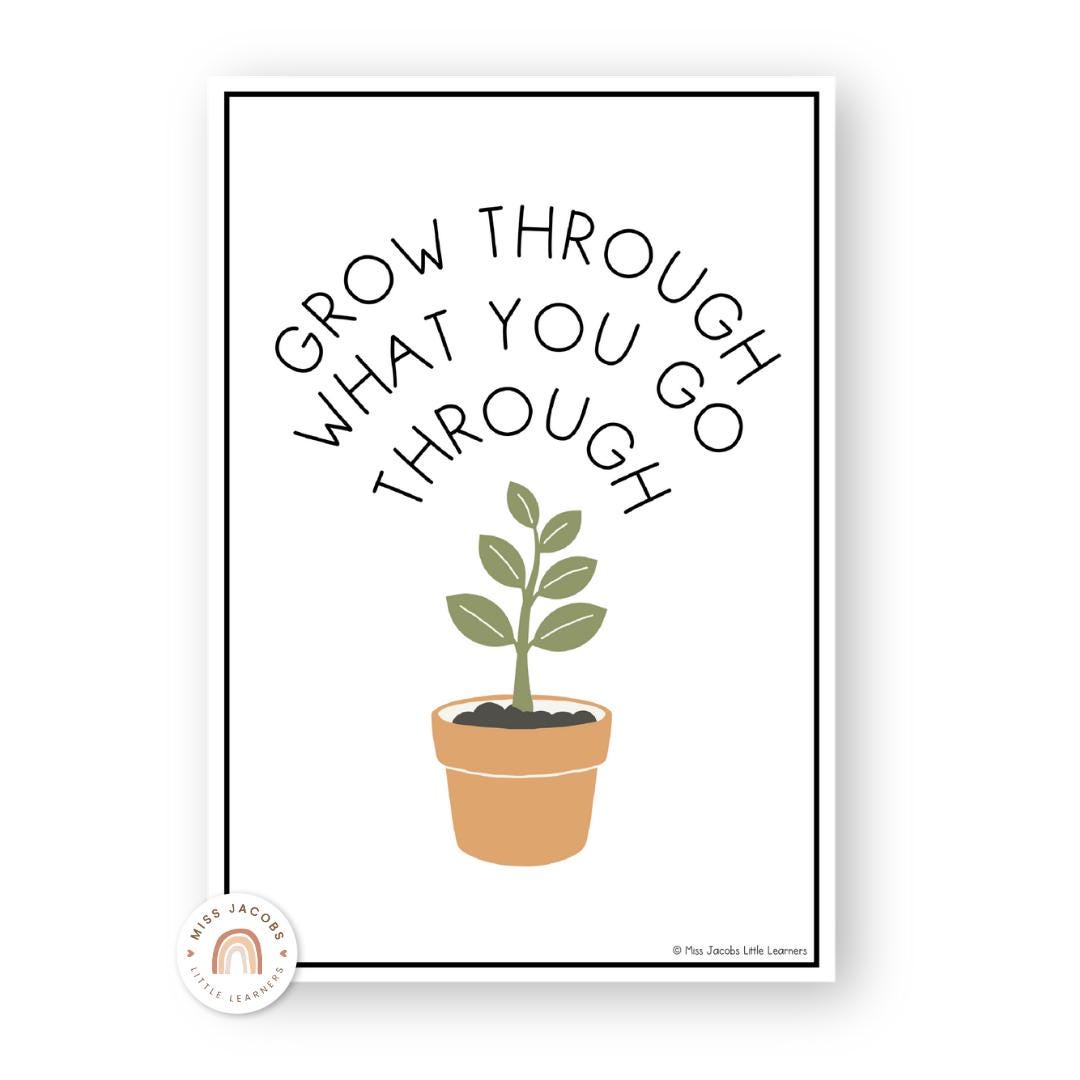 Woodland Calm Down Corner Posters, Printable SEL Calming Classroom ...