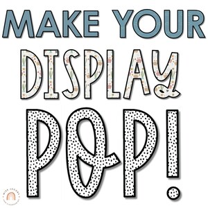 Bulletin Board Lettering Pack | Cute Sea Life Classroom Decor ...